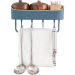 Serviteur douche � ventouse, etag�re de douche, porte savon, porte brosse � dents sans per�age & r�utilisable, ...