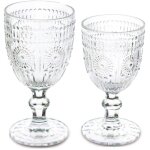 Set de 12 verres grace 300 et 320 cc en verre transparent