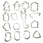 Set 16 emporte pi�ces de no�l