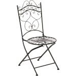 Set 2 chaises ext�rieures d�tails de conception gracieux de diff�rentes couleurs faites � la main colore ...