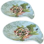 Set de 2 coupelles repose - sachet de th ou repose cuillre