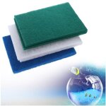 Set 2 pieces filter sponge 32, 5 x 12, 5 cm cotton biochemical aquarium