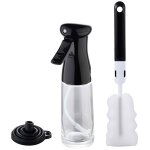 Masterpro foodies - set de 3 pieces bottles / sprayer de oil / vinegar / lemon de 200 ml + funnel de ...