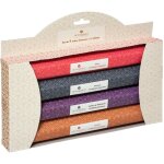 Atmosphera - set de 4 btons  encens doli multicolore h23cm crateur d'intrieur