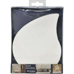 Tendance - set de 4 miroirs goutte d eau 19x14, 5cm 2mm - uni