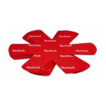 Set de 4 protecteurs de poele k2203004 38x36x1cm rouge - tefal