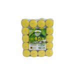 Set de 40 bougies chauffe - plats � la citronnelle - 3. 5x3. 5x1. 5cm