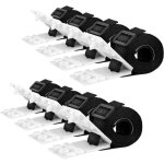 Set de 8 sangles de maintien pour film de piscine, sangles et clips de fixation pour les enrouleurs accessoire ... Set de 8 sangles de maintien pour film de piscine, sangles et clips de fixation pour les enrouleurs accessoire ...