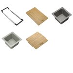 Franke accessoires - ensemble all - in 2, ensemble de 5 accessoires d'vier 112. 0655. 482