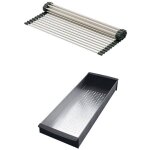 Franke - set accessoires cuves kubus fragranit : rollmat + panier égouttoir Franke - set accessoires cuves kubus fragranit : rollmat + panier égouttoir