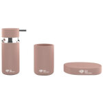 Swiss aqua technologies - set d'accessoires infinitio distributeur de savon, porte savon, gobelet, cramique, ...