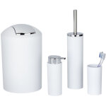 Set de 4 accessoires salle de bain calvo wenko distributeur de savon liquide, gobelet à brosse à dent, ... Set de 4 accessoires salle de bain calvo wenko distributeur de savon liquide, gobelet à brosse à dent, ...
