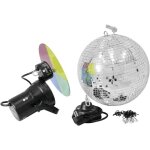 N. a. - set de boule à facettes eurolite 50101860 30 cm s07300 N. a. - set de boule à facettes eurolite 50101860 30 cm s07300