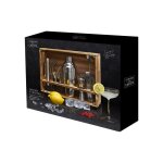 Set  cocktail  15 pices  27cm argent