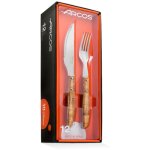 Set de couverts mesa - series (6 couteaux + 6 fourchettes) - 110 mm acier inoxydable nitrum - manche ...