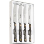 Set deof 4 couteaux detable arcos flysch series for meat. steak knives with serrated blade of stainless ...