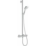 Hansgrohe - croma select s semipipe multi avec mitigeur thermostatique ecostat comfort blanc / chromé ... Hansgrohe - croma select s semipipe multi avec mitigeur thermostatique ecostat comfort blanc / chromé ...