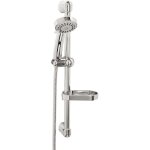 Sets de douche - ensemble de douche avec barre, support, flexible et douche � main, chrome kit869, 0 ...