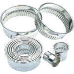 Kitchencraft set d'emporte - pi�ces pour biscuits et p�tisseries of moules en m�tal, 11 pcs.