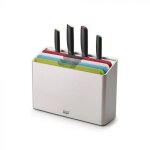 Set of planche � d�couper josephjoseph joseph folio icon, 8 pi�ces, code couleur, antid�rapant, 4 couteaux ...