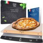 Set de pierres � pizza pierre � pizza + coupe pizza