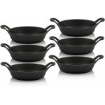 Set de poêles de service (6 pièces) ronde ø 20 cm sauteuse en fonte - bbq - toro Set de poêles de service (6 pièces) ronde ø 20 cm sauteuse en fonte - bbq - toro