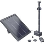 Set pompe solaire pontec 43324 avec éclairage, avec batterie de stockage Set pompe solaire pontec 43324 avec éclairage, avec batterie de stockage