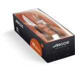 Ensemble de couteaux et fourchettes arcos 377700 monobloc d'une pièce d'acier inoxydable, lame de 11 ... Ensemble de couteaux et fourchettes arcos 377700 monobloc d'une pièce d'acier inoxydable, lame de 11 ...