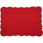 Set de table morphe miel rouge 30x50 cm