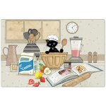 Set de table beige chaton ptissier 43 cm