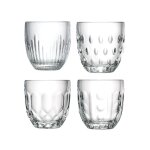 Set troquet 4 gobelets motifs - la rochere