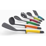 Set d'ustensiles de cuisine multicolores josephjoseph joseph elevate 6 pi�ces, ustensiles robustes et ...