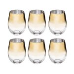 Secret de gourmet - set de verres  gobelet arya, 540 ml, 6 pices