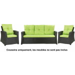 Coussins pour mobilier de jardin extrieur, coussins pour canap, coussins pour banc, coussins de balanoire, ...