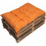 Setgarden - coussin de palette 120x80cm, coussins de banc orange, coussin de palette, coussin de jardin, ...