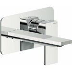 Nobili - mitigeur lavabo mural avec bec 15 cm en laiton chromé seven se124198cr chromé Nobili - mitigeur lavabo mural avec bec 15 cm en laiton chromé seven se124198cr chromé