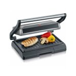 Barbecue electrique - grillade severin grill electrique kg2394 - surface cuisson 23x14, 5cm - plaques ...