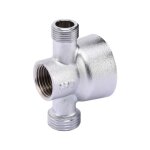 1349144 applique murale jupe haute double totalement chrom�e 1 / 2'' 1 / 2'' - 3 / 8'' - sferaco