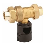 Disconnecteur scudo - zone de pression r�duite controlable ca 573 femelle / femelle montage horizontal ...