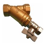 Sferaco - filtre � tamis laiton avec robinet de rincage femelle femelle - 50 x 60