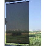 Shades stores de lucarne temporaires aveugle n'importe où libre perforé balcon ventouse pare - soleil ... Shades stores de lucarne temporaires aveugle n'importe où libre perforé balcon ventouse pare - soleil ...