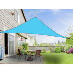 Shade voile d'ombrage imperm�able triangulaire 3x3x3m toile ombrage uv protection pour terrasse jardin ...