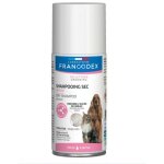 Shampooing sec en aérosol 150 ml, pour chiens et chats francodex Shampooing sec en aérosol 150 ml, pour chiens et chats francodex