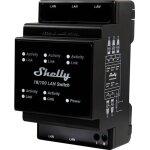 Shelly - lan switch interrupteur / commutateur lan r�p�titeur ethernet courant alternatif 110v - 230 ...