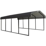 Shelterlogic - stahl carport garage rome gris 600x370x260 cm