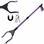 Shine pince telescopique, 81cm longue pince ramasse objet avec aimant, pliable pince de ramassage sans ...