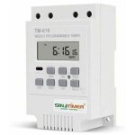 Shining house - 1x tm616 programmateur interrupteur relais, 12v minuterie programmateur horaire �lectrique ...