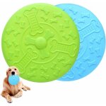 Shining house - 2 pi�ces frisbees pour chien, disque chien� 18. 5 cm, frisbee pour animaux, disque volant ...