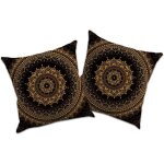 Shining house - 2 taies d'oreiller aspect lin pour coussins déco, coussins, coussins de canapé, housses ... Shining house - 2 taies d'oreiller aspect lin pour coussins déco, coussins, coussins de canapé, housses ...