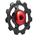 Shining house - 2pcs en alliage d'aluminium d�railleur poulie v�lo rail arri�re d�railleur poulie jockey ...